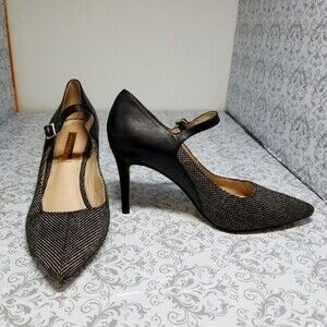 Black leather & Twill by Louise et Cr.